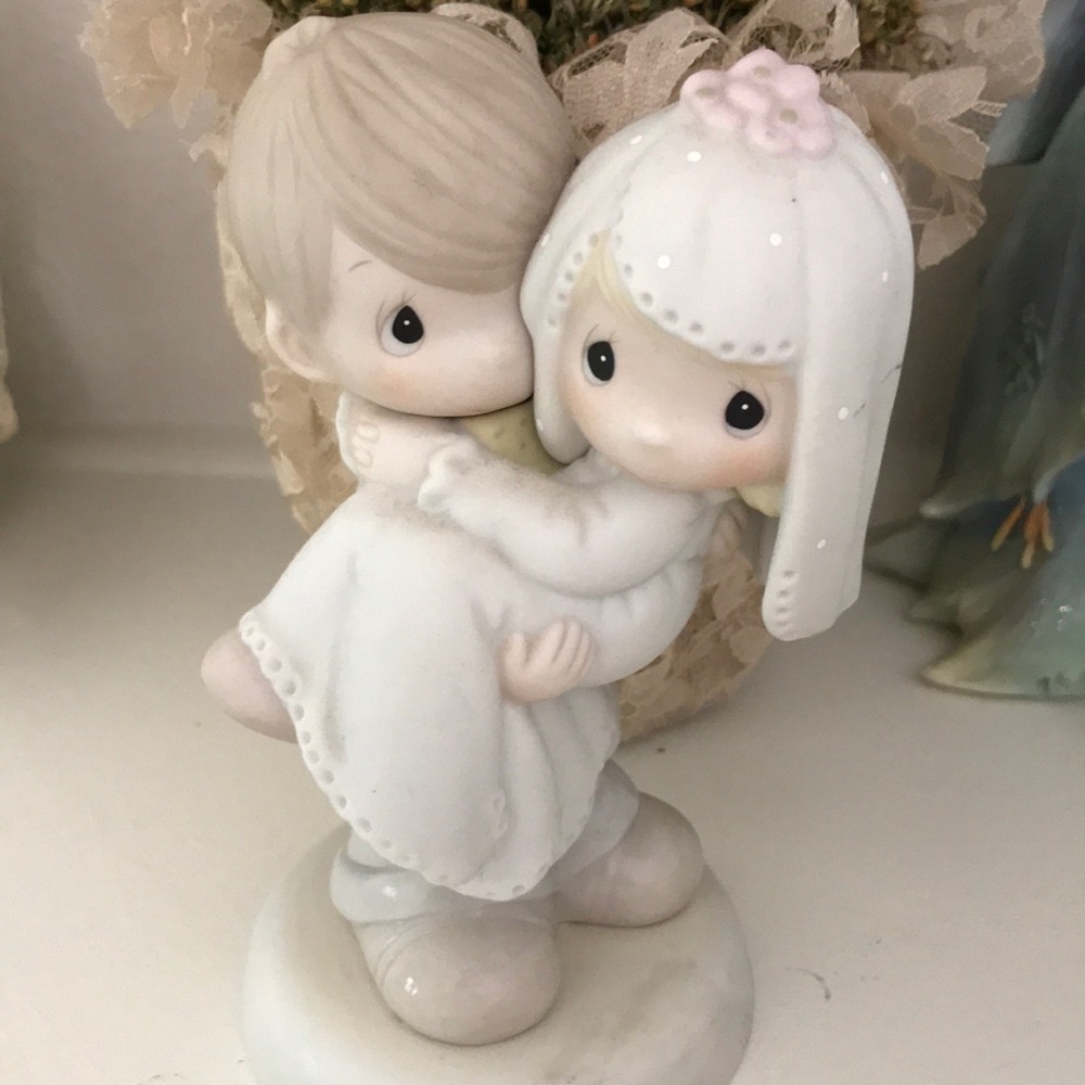 Precious moments wedding figure